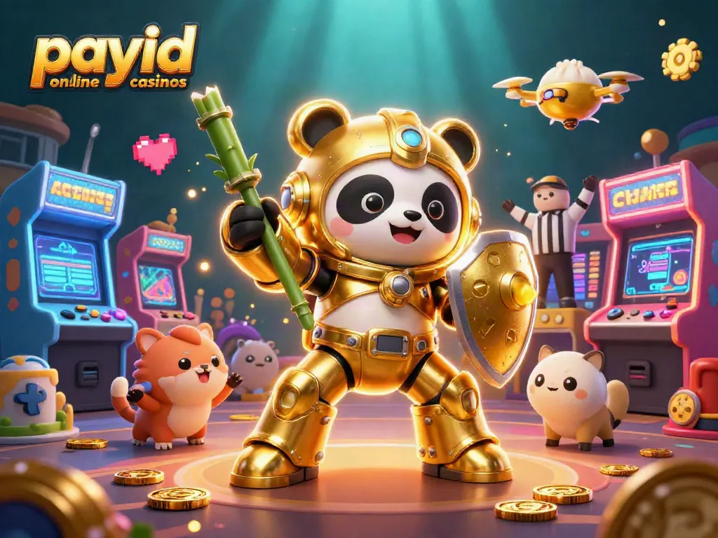 Experience the thrill at payid online casinos with vibrant gaming elements and engaging characters.