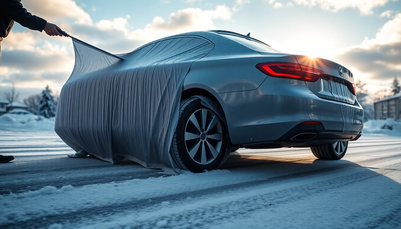 Enhance winter car protection Chattanooga with a premium detailing service in snowy conditions.