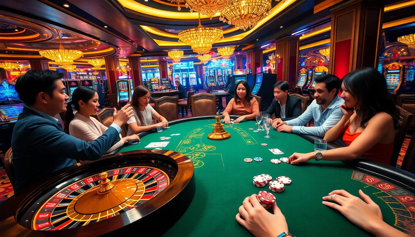 Betting excitement at a luxurious poker table showcasing the prestigious 789p vip experience.