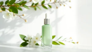 Elevate your skincare routine with innovative stem cell skincare solutions in a serene setting.