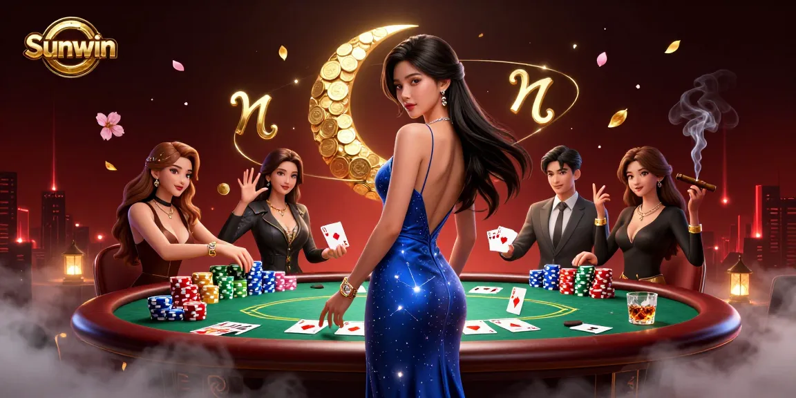 Experience thrilling casino action with Sunwin as stunning characters engage in vibrant gameplay.