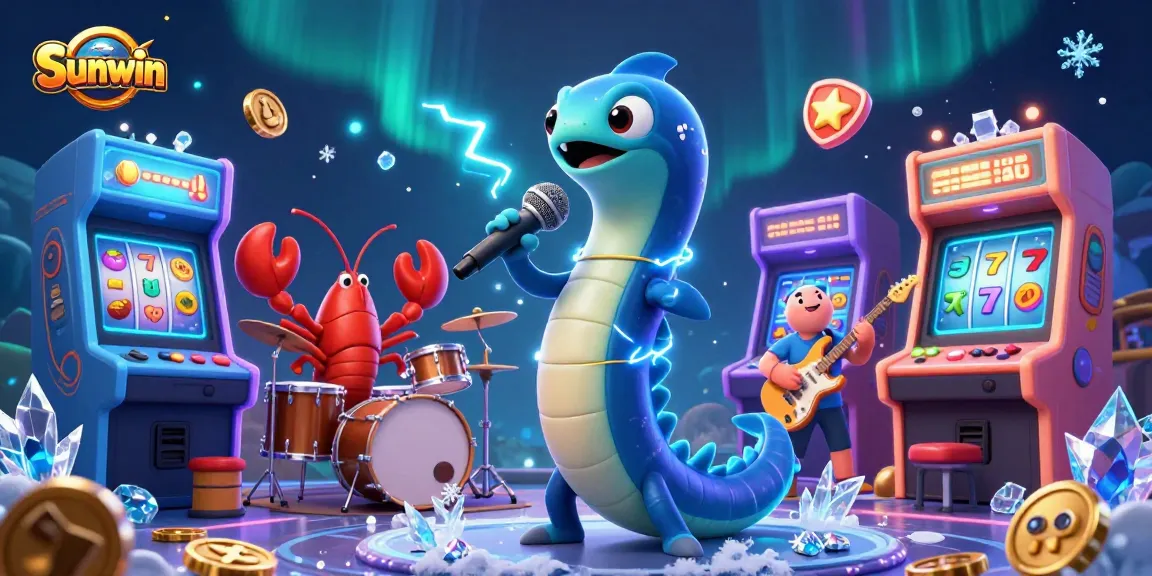 Experience thrilling gameplay in Sunwin's vivid underwater casino scene full of fun gaming elements.
