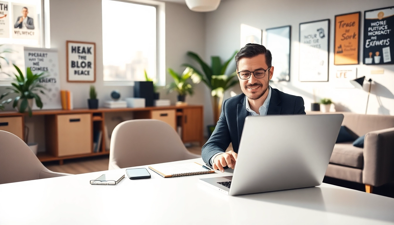 Engaging business coach near me helping clients achieve professional goals.