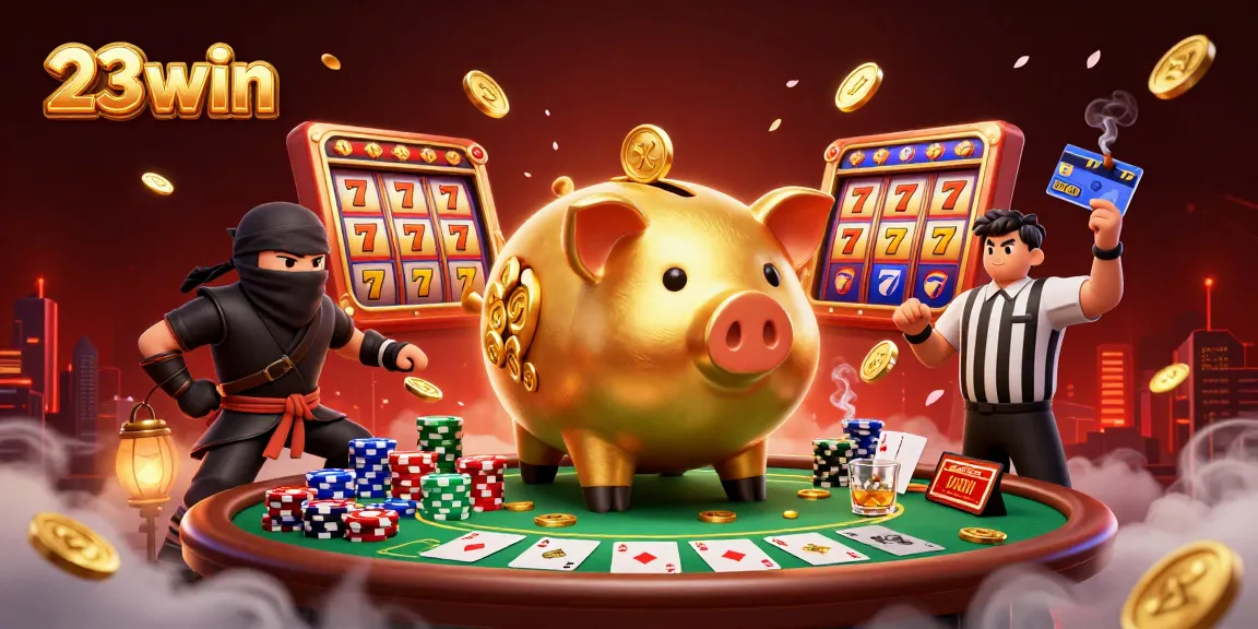 Experience thrilling gameplay at 23win with dynamic slot machines and lively characters.