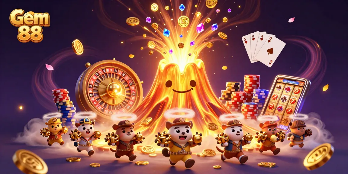 Experience Gem 88 with thrilling casino games and one-of-a-kind adventures in this vibrant scene.